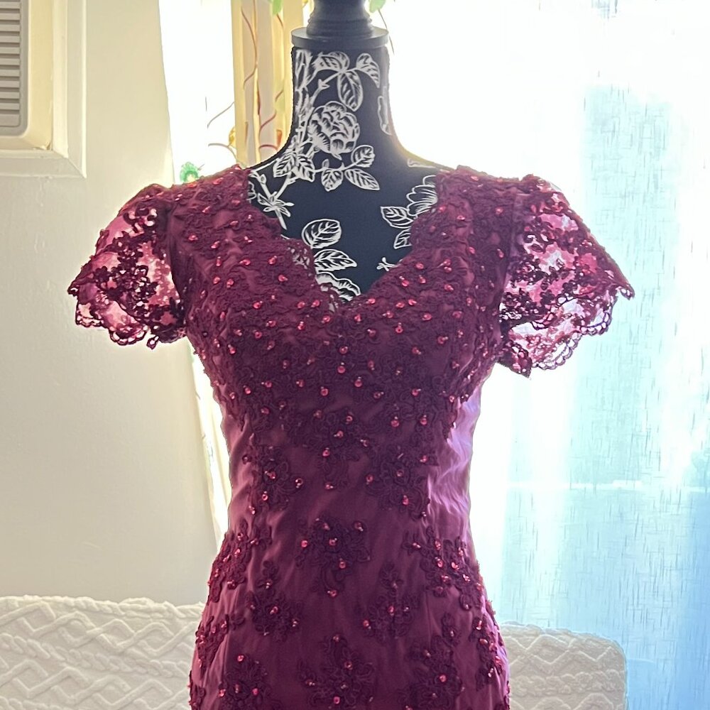 Beautiful wedding sequin dress